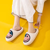 Melody Smiley Face Slippers - American Flag - Carbone's Marketplace