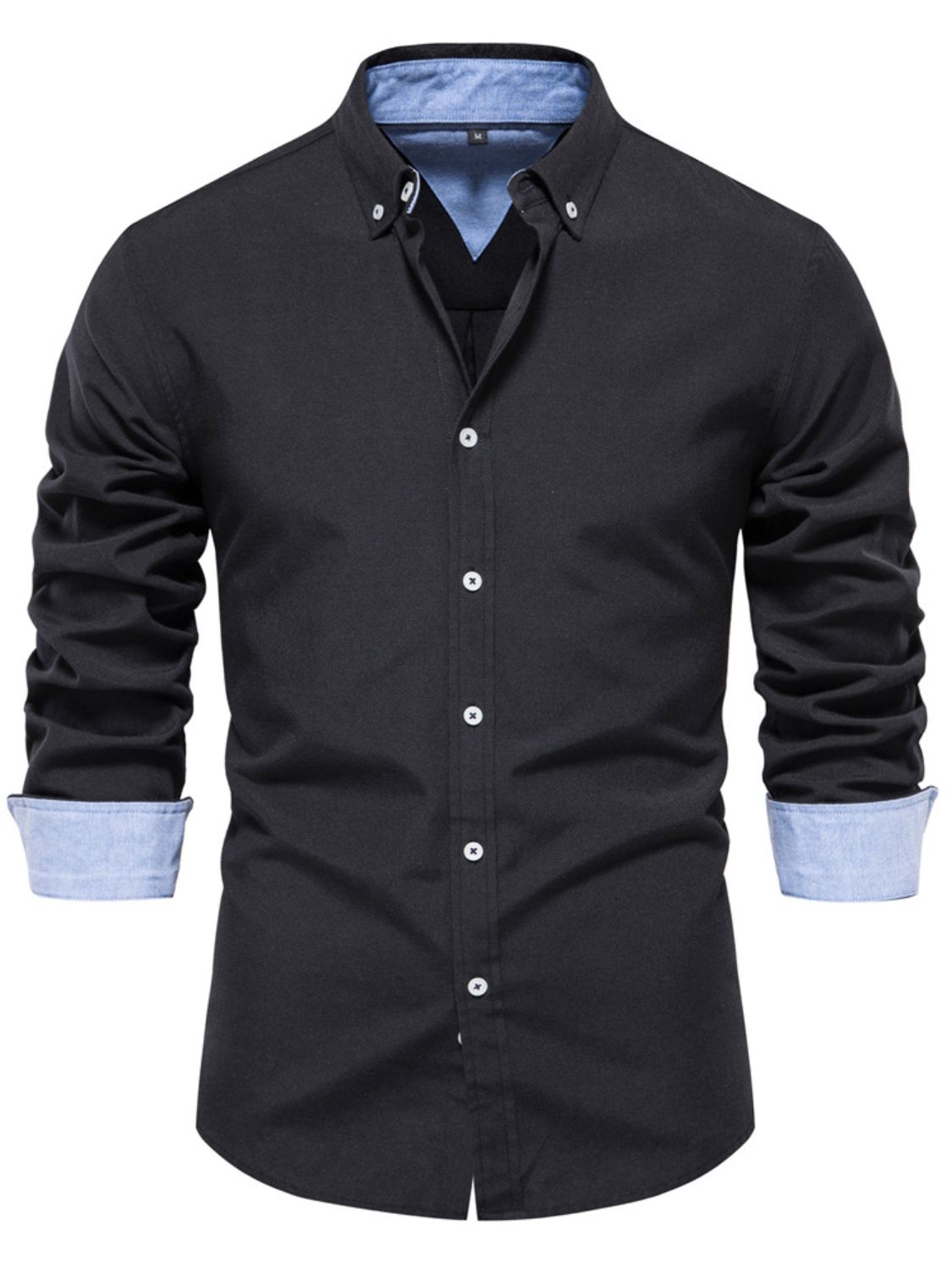 Men's Button Down Collared Neck Shirt - Carbone's Marketplace
