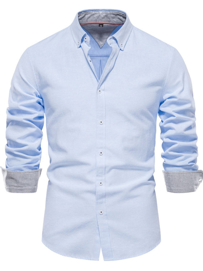 Men's Button Down Collared Neck Shirt - Carbone's Marketplace