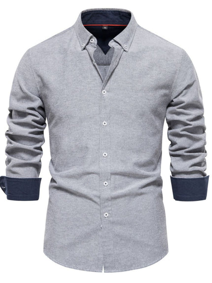 Men's Button Down Collared Neck Shirt - Carbone's Marketplace