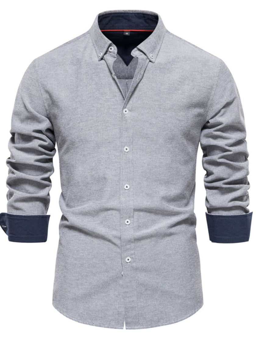 Men's Button Down Collared Neck Shirt - Carbone's Marketplace