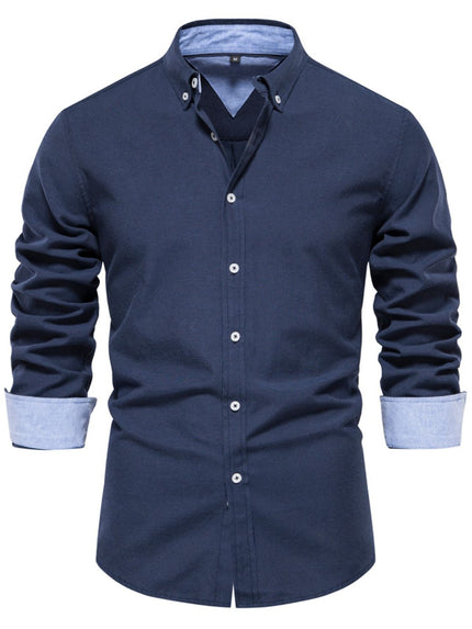 Men's Button Down Collared Neck Shirt - Carbone's Marketplace