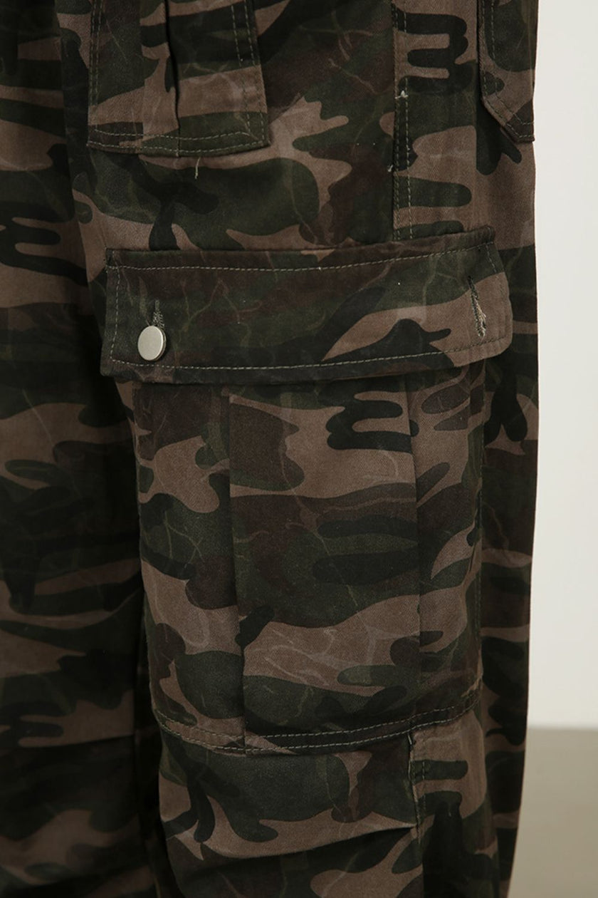 Men's Camouflage Jeans with Cargo Pockets - Carbone's Marketplace