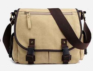 Men's Canvas Shoulder Bags Casual Men's Bags Messenger Bags Multifunctional Bags - Carbone's Marketplace