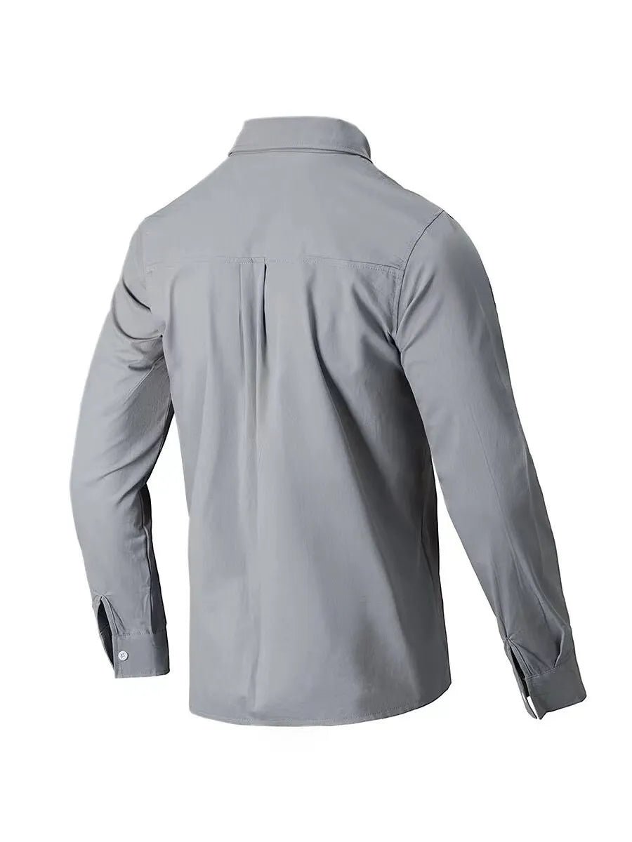 Men's Full Size Collared Neck Button Down Shirt Plus Size - Carbone's Marketplace