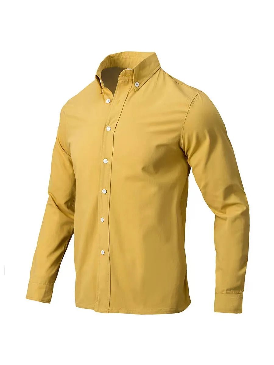 Men's Full Size Collared Neck Button Down Shirt Plus Size - Carbone's Marketplace