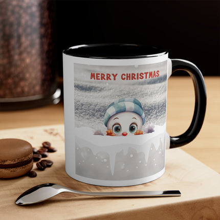 Merry Christmas Snowman Mug, 11oz - Carbone's Marketplace