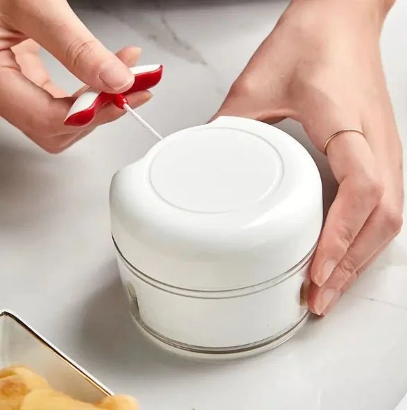 Mini Manual Seasoning Processor Shredder - Carbone's Marketplace