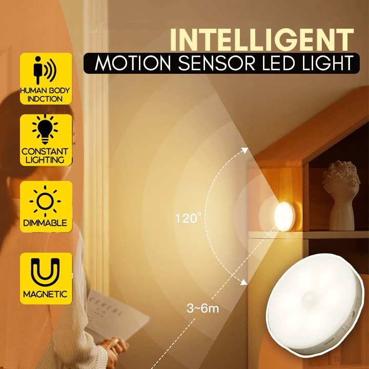 Motion Sensor LED Light - Carbone's Marketplace