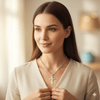 My Daughter - A Gift From Heaven Cross Neckless - Carbone's Marketplace
