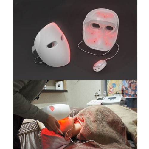 (new) LED Face Mask Light Red Light IR Photon Skin Rejuvenation - Carbone's Marketplace