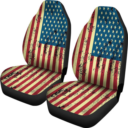 NP American Flag Car Seat Covers - Carbone's Marketplace