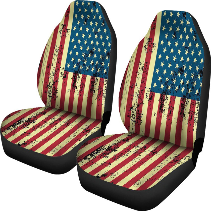 NP American Flag Car Seat Covers - Carbone's Marketplace