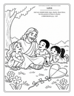 Faith Family Country Kids Scripture Coloring Book - Free Printable PDF