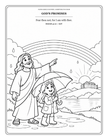 Faith Family Country Kids Scripture Coloring Book - Free Printable PDF