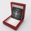 Personalized Cross Necklace - To My Blessing from God - Carbone's Marketplace
