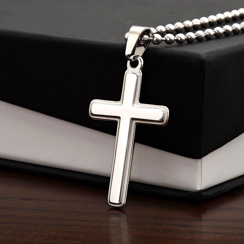 Personalized Cross Necklace - To My Blessing from God - Carbone's Marketplace