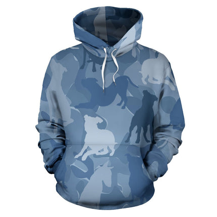 Pitbull Light Blue Hoodie - Carbone's Marketplace