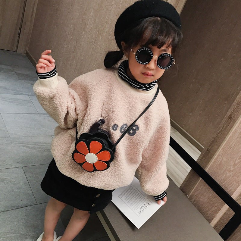 Princess Fashion Flower Cute Baby Accessories Shoulder Bag - Carbone's Marketplace