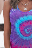 Printed Scoop Neck Racerback Tank - Carbone's Marketplace