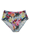 Printed Surplice Wide Strap Two - Piece Swim Set - Carbone's Marketplace