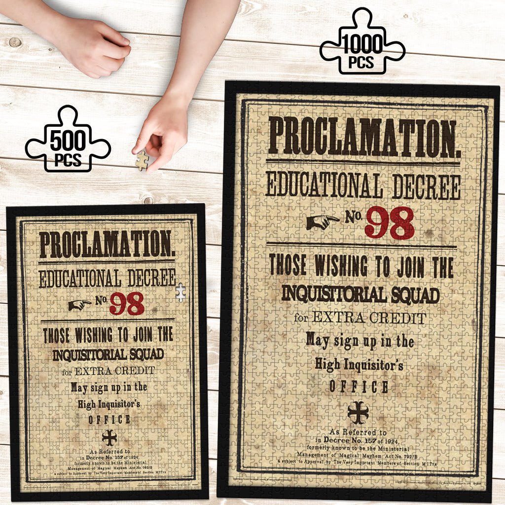 Proclamation Jigsaw Puzzle - Carbone's Marketplace