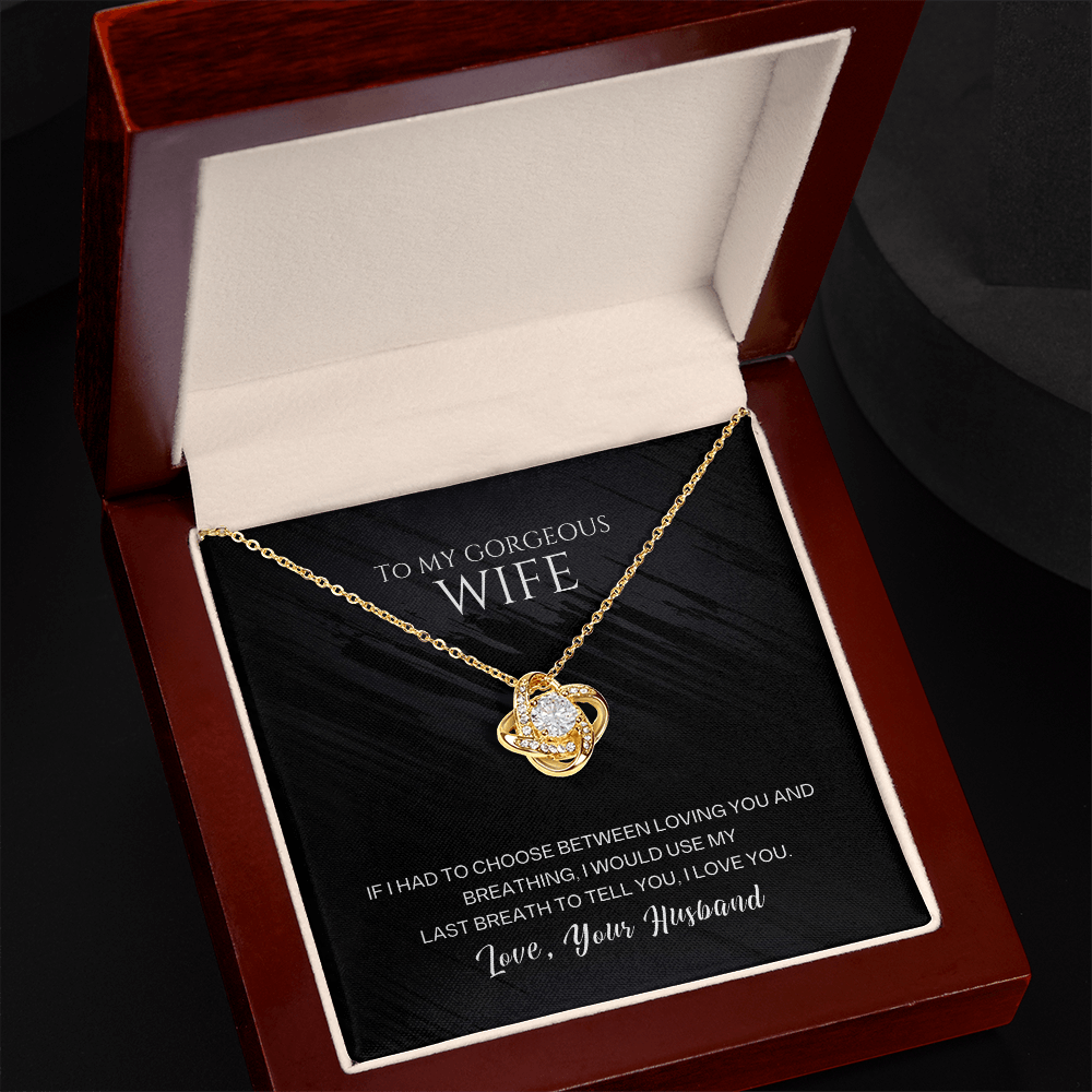 Promise of Forever Necklace - To Wife - Carbone's Marketplace