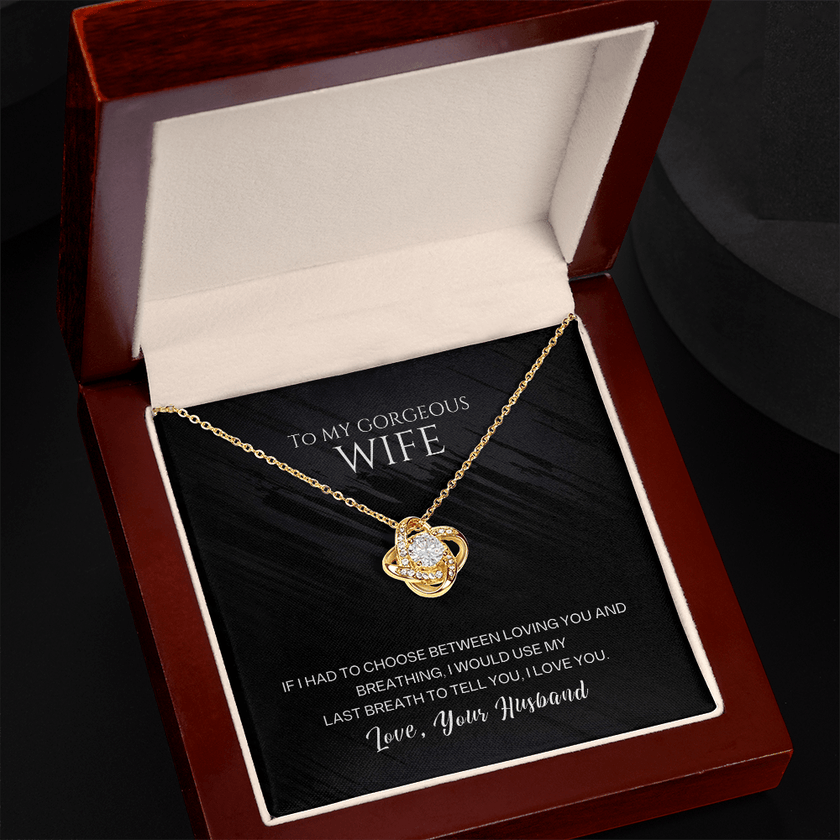 Promise of Forever Necklace - To Wife - Carbone's Marketplace