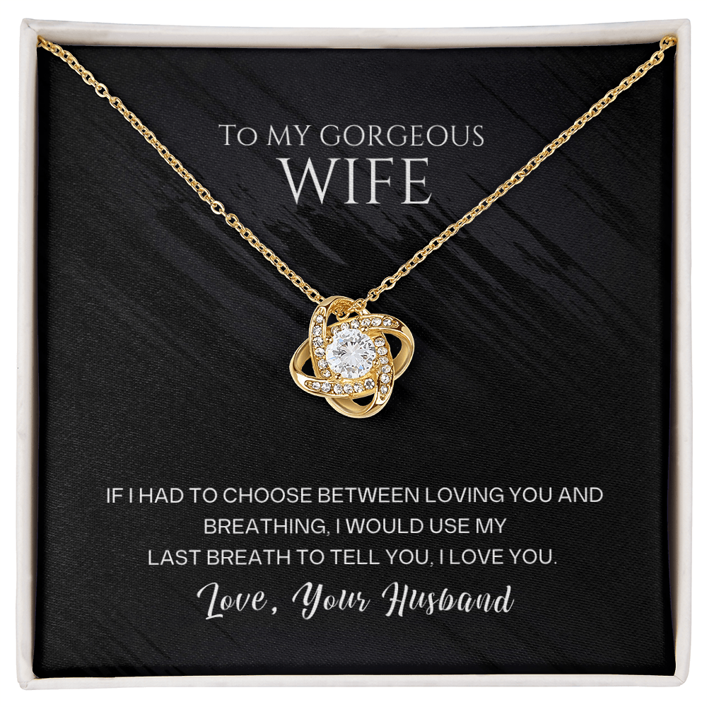 Promise of Forever Necklace - To Wife - Carbone's Marketplace