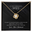 Promise of Forever Necklace - To Wife - Carbone's Marketplace
