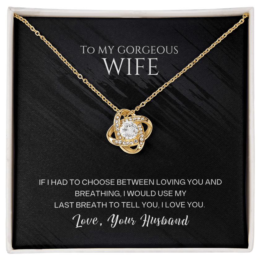 Promise of Forever Necklace - To Wife - Carbone's Marketplace