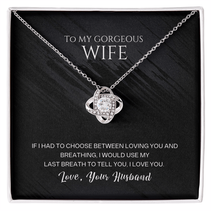 Promise of Forever Necklace - To Wife - Carbone's Marketplace