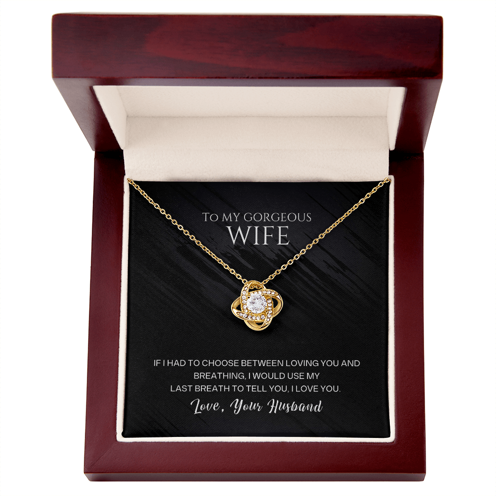 Promise of Forever Necklace - To Wife - Carbone's Marketplace