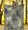 Pug Camo Blanket - Carbone's Marketplace