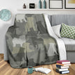 Pug Camo Blanket - Carbone's Marketplace