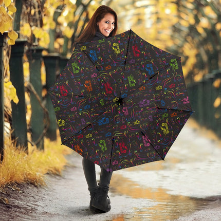 Rainbow Open Road Girl Umbrella - Carbone's Marketplace