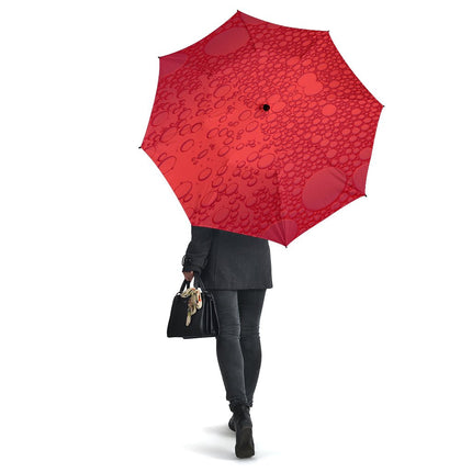 Red Raindrops Umbrella - Carbone's Marketplace