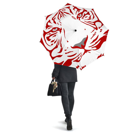 Red - Tiger - 001 Umbrella - Carbone's Marketplace