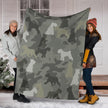 Schnauzer Camo Blanket - Carbone's Marketplace