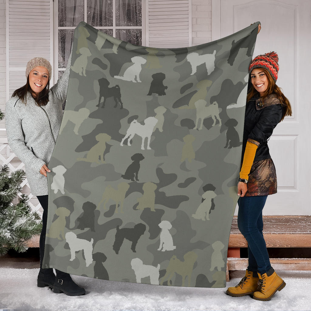 Schnoodle Camo Blanket - Carbone's Marketplace