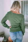 Scoop Neck Long Sleeve Top - Carbone's Marketplace