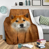 Shiba Inu Face Hair Blanket - Carbone's Marketplace