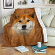 Shiba Inu Face Hair Blanket - Carbone's Marketplace