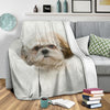 Shih Tzu Face Hair Blanket - Carbone's Marketplace