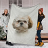 Shih Tzu Face Hair Blanket - Carbone's Marketplace