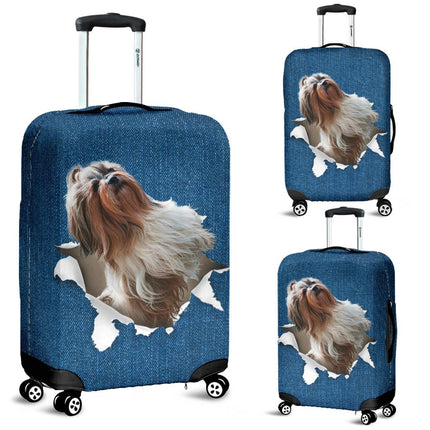 Shih Tzu Torn Paper - Carbone's Marketplace