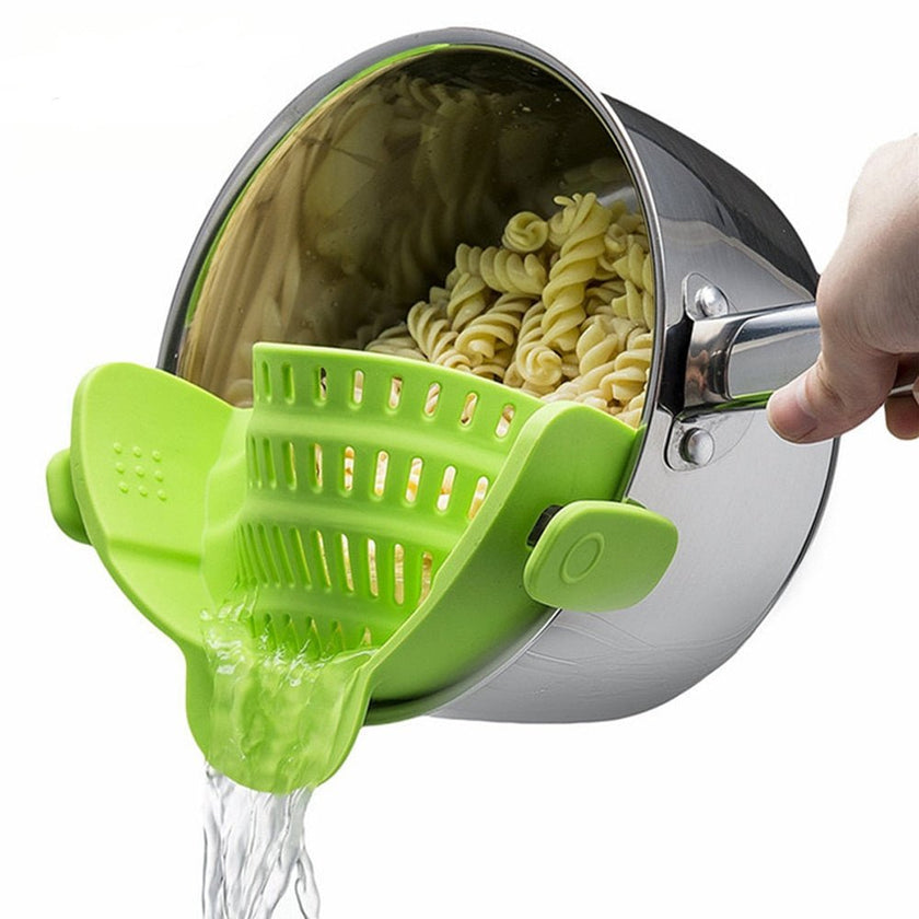 Silicone Snap N Strain Kitchen Filter - Carbone's Marketplace