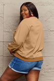 Simply Love Full Size IN MY LOVER ERA Round Neck Sweatshirt - Carbone's Marketplace