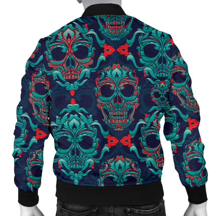 Skull Bomber Jacket - Carbone's Marketplace