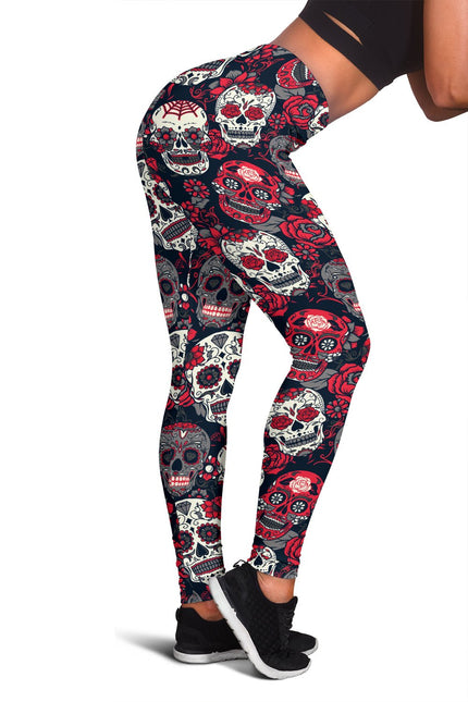 Skull Lovers Fitness Leggings - Carbone's Marketplace